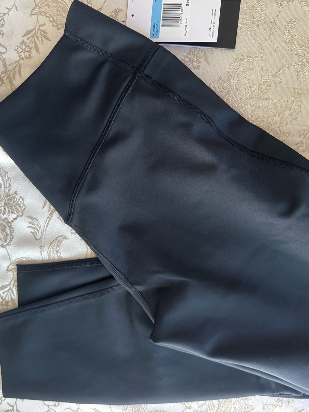 High-Waist Black Women's Leggings